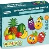 Blue Toys Επιτραπέζιο Wooden Magnetic Puzzle Game Φρούτα – Λαχανικά (MKM465700)