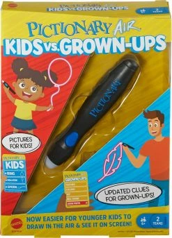 Mattel Επιτραπέζιο Pictionary Air Μικροί Εναντίον Μεγάλων (GYH81)