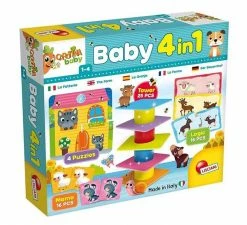 Real Fun Toys Επιτραπέζιο Carotina Baby 4 In 1 (79872)