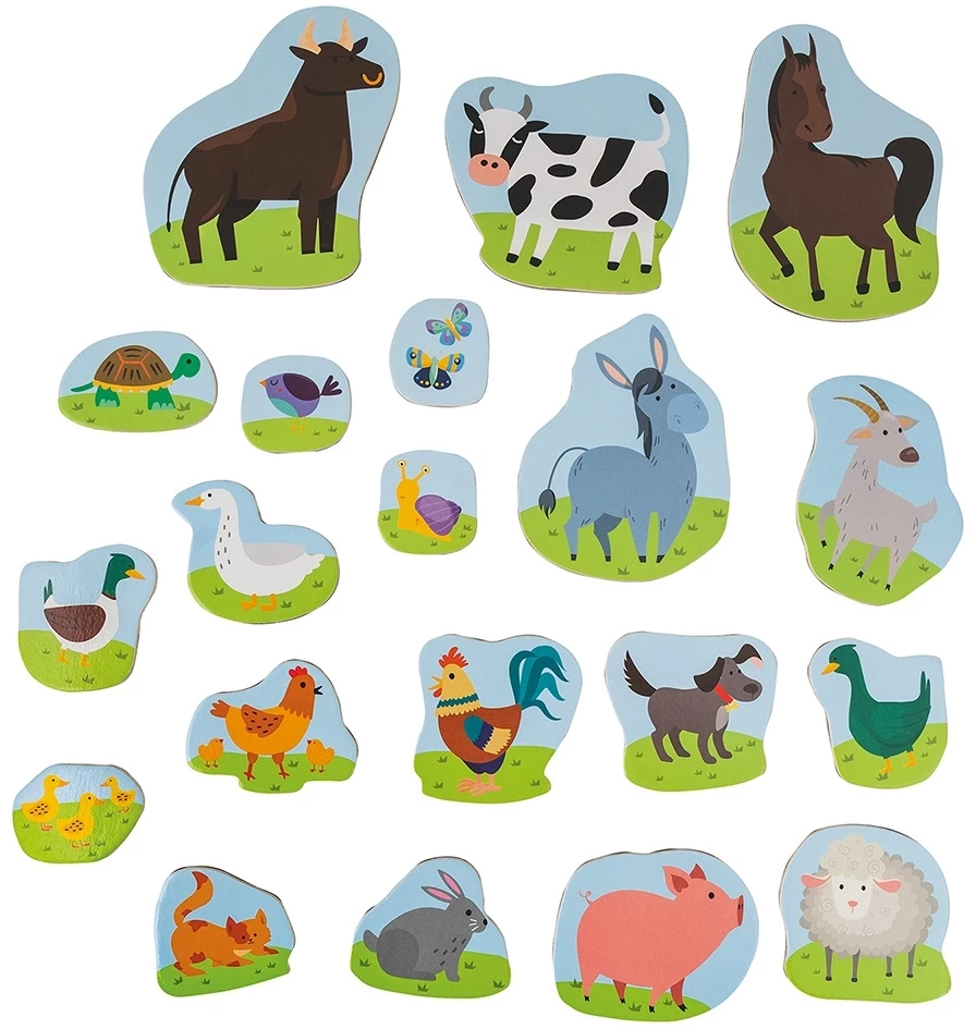 AS το καλό παιχνίδι Magnet Box – Ζώα Της Φάρμας (1029-64045) 2 AS το καλό παιχνίδι Magnet Box – Ζώα Της Φάρμας (1029-64045) - Image 2