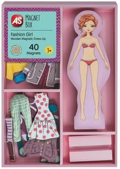 AS το καλό παιχνίδι Magnet Box – Fashion Girl (1029-64053)