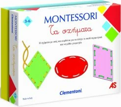 AS το καλό παιχνίδι AS Επιτραπέζιο Montessori Τα Σχήματα (1024-63223)