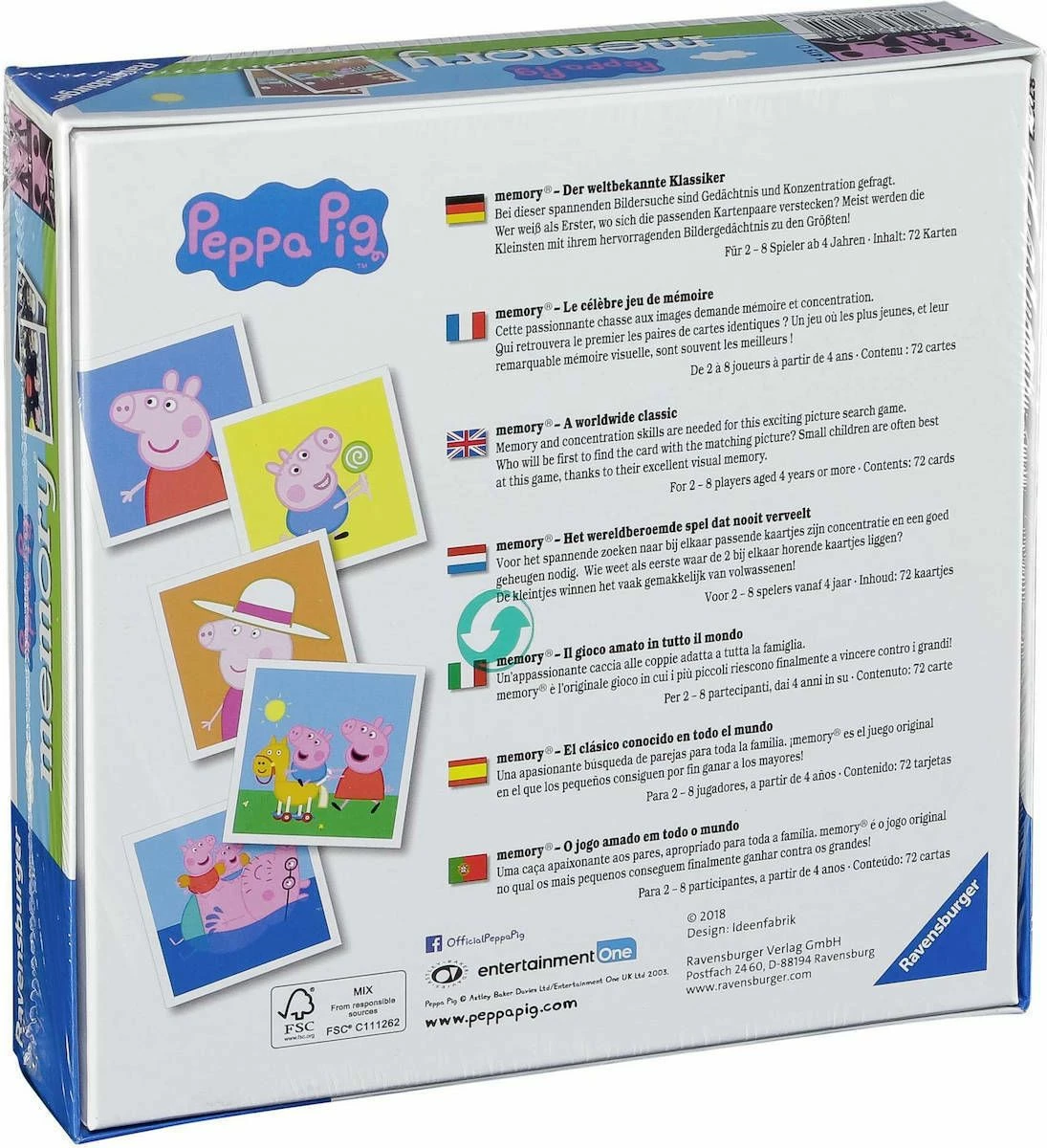 Ravensburger Επιτραπέζιο Memory Peppa Pig (21415) 3 Ravensburger Επιτραπέζιο Memory Peppa Pig (21415) - Image 3