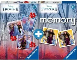 Ravensburger Επιτραπέζιο Memory+3 Παζλ Ψυχρά και Ανάποδα ΙΙ (20673) -Επιτραπέζια παιχνίδια & κάρτες Εκπτώσεις 211412 1