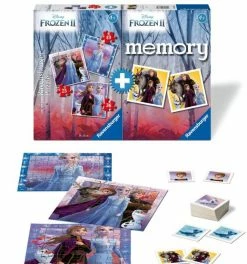 Ravensburger Επιτραπέζιο Memory+3 Παζλ Ψυχρά και Ανάποδα ΙΙ (20673) -Επιτραπέζια παιχνίδια & κάρτες Εκπτώσεις 211412 1