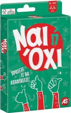 AS το καλό παιχνίδι Επιτραπέζιο Παιχνίδια Με Κάρτες: Ναι Ή Όχι (1040-21406) 13 AS το καλό παιχνίδι Επιτραπέζιο Παιχνίδια Με Κάρτες: Ναι Ή Όχι (1040-21406) -Επιτραπέζια παιχνίδια & κάρτες Εκπτώσεις 211696 5