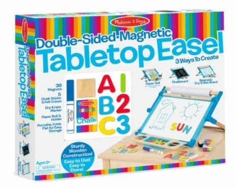 Melissa & Doug Melissa And Doug Ξύλινος Επιτραπέζιος Πίνακας Διπλής Όψης (12790) 3 Melissa & Doug Melissa And Doug Ξύλινος Επιτραπέζιος Πίνακας Διπλής Όψης (12790) - Image 3