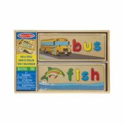 Melissa & Doug Melissa And Doug Ξύλινο Εκπαιδευτικό Παιχνίδι 8 Πλακέτες – 64 Γράμματα (12940) -Επιτραπέζια παιχνίδια & κάρτες Εκπτώσεις 211971 1