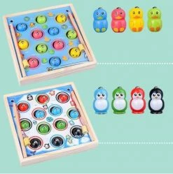 Blue Toys Επιτραπέζιο Ξύλινο Μαγνητικό Ψαρέματος (MKN336972) -Επιτραπέζια παιχνίδια & κάρτες Εκπτώσεις 215292 3