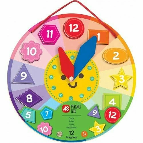 AS το καλό παιχνίδι Magnet Box- Ρολόι (1029-64063) 6 AS το καλό παιχνίδι Magnet Box- Ρολόι (1029-64063) - Image 6