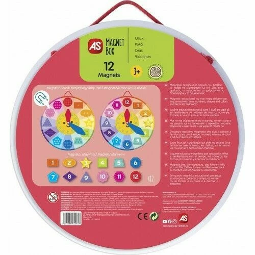 AS το καλό παιχνίδι Magnet Box- Ρολόι (1029-64063) 5 AS το καλό παιχνίδι Magnet Box- Ρολόι (1029-64063) - Image 5