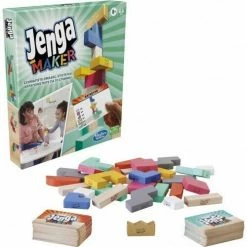 Hasbro Επιτραπέζιο Jenga Maker (F4528) -Επιτραπέζια παιχνίδια & κάρτες Εκπτώσεις 220362 1