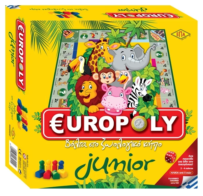 ΕΠΑ Επιτραπεζιο Επα Europoly Juniors (03-211) 1 ΕΠΑ Επιτραπεζιο Επα Europoly Juniors (03-211)