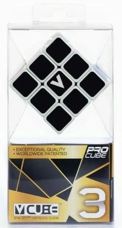 Κυβος V-Cube 3 White Flat (V3W) -Επιτραπέζια παιχνίδια & κάρτες Εκπτώσεις 667667 1