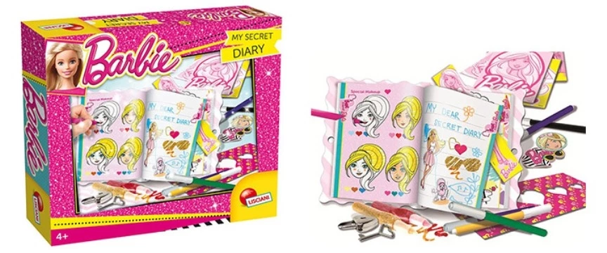 Real Fun Toys Επιτραπεζιο Barbie My Secret Diary (55951) 1 Real Fun Toys Επιτραπεζιο Barbie My Secret Diary (55951)