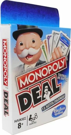 Hasbro Επιτραπεζιο Monopoly Deal Refresh (E3113) 5 Hasbro Επιτραπεζιο Monopoly Deal Refresh (E3113) -Επιτραπέζια παιχνίδια & κάρτες Εκπτώσεις 681445 1