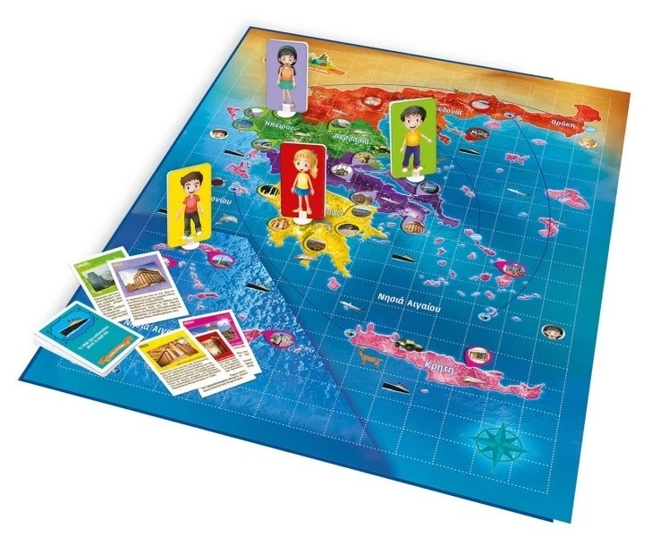 AS το καλό παιχνίδι Επιτραπεζιο Sapientino Εξυπνουλης Ο Γυρος Της Ελλαδας (1024-63282) 2 AS το καλό παιχνίδι Επιτραπεζιο Sapientino Εξυπνουλης Ο Γυρος Της Ελλαδας (1024-63282) - Image 2