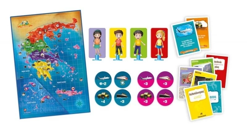 AS το καλό παιχνίδι Επιτραπεζιο Sapientino Εξυπνουλης Ο Γυρος Της Ελλαδας (1024-63282) 3 AS το καλό παιχνίδι Επιτραπεζιο Sapientino Εξυπνουλης Ο Γυρος Της Ελλαδας (1024-63282) - Image 3