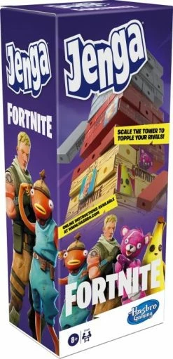 Hasbro Επιτραπέζιο Jenga Fortnite (E9480) -Επιτραπέζια παιχνίδια & κάρτες Εκπτώσεις 687546 1