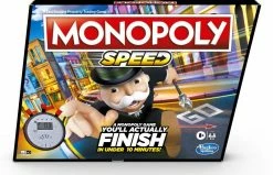 Hasbro Επιτραπέζιο Monopoly Speed (E7033) -Επιτραπέζια παιχνίδια & κάρτες Εκπτώσεις 687547 1