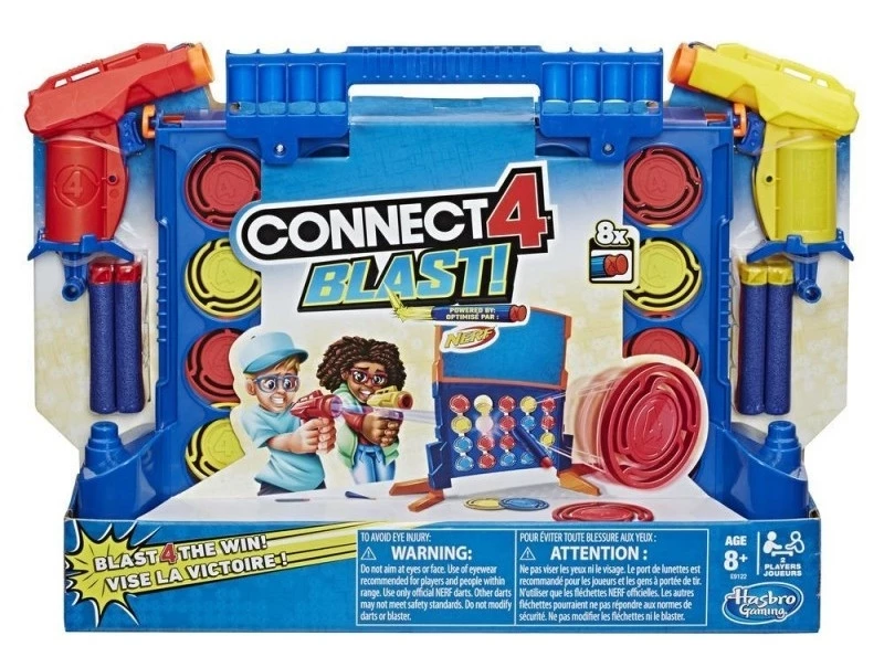Hasbro Επιτραπέζιο Score 4 Nerf Connect 4 Nerf (E9122) 5 Hasbro Επιτραπέζιο Score 4 Nerf Connect 4 Nerf (E9122) - Image 5