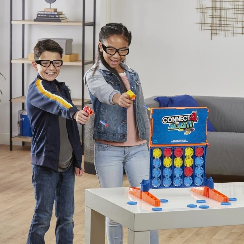 Hasbro Επιτραπέζιο Score 4 Nerf Connect 4 Nerf (E9122) 4 Hasbro Επιτραπέζιο Score 4 Nerf Connect 4 Nerf (E9122) - Image 4