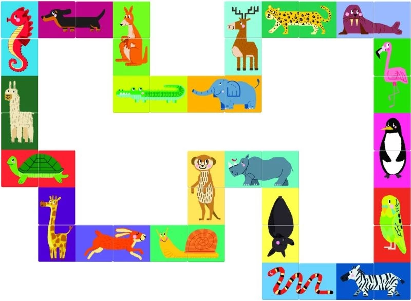 Clementoni Επιτραπέζιο Εξυπνούλης Ντόμινο Ζωάκια Και Αριθμοί (1024-63272) 3 Clementoni Επιτραπέζιο Εξυπνούλης Ντόμινο Ζωάκια Και Αριθμοί (1024-63272) - Image 3