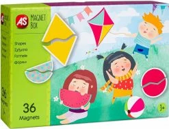 AS το καλό παιχνίδι Magnet Box- Σχήματα (1029-64035)