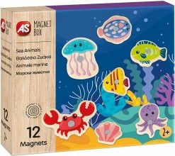 AS το καλό παιχνίδι Magnet Box-Θαλάσσια Ζωά (1029-64041) -Επιτραπέζια παιχνίδια & κάρτες Εκπτώσεις 691831 1