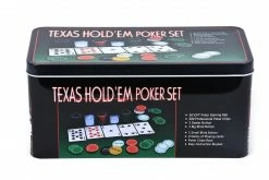 Blue Toys Πόκερ Μίνι Σετ Texas Hold Em Poker Set (MKK993507)