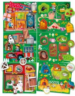 Real Fun Toys Headu Επιτραπέζιο Η Φάρμα Με τα Αυτοκόλλητα (26265) -Επιτραπέζια παιχνίδια & κάρτες Εκπτώσεις 694542 1