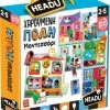 Real Fun Toys Επιτραπέζιο Headu Χαρούμενη Πόλη Μοντεσσόρι (26272)