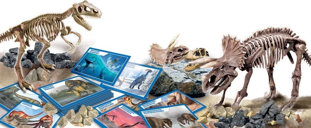 Real Fun Toys Επιτραπέζιο Δεινόσαυροι 2 Σε 1 (77625) 2 Real Fun Toys Επιτραπέζιο Δεινόσαυροι 2 Σε 1 (77625) - Image 2