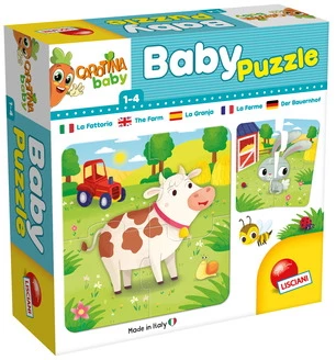 Real Fun Toys Επιτραπέζιο Carotina Baby Puzzle The Farm (80083) 3 Real Fun Toys Επιτραπέζιο Carotina Baby Puzzle The Farm (80083) - Image 3