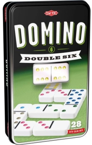 Giochi Preziosi Επιτραπέζιο Ντόμινο Double Six Σε Μεταλλικό Κουτί (NTC12000) 5 Giochi Preziosi Επιτραπέζιο Ντόμινο Double Six Σε Μεταλλικό Κουτί (NTC12000) - Image 5