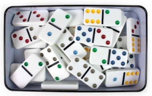 Giochi Preziosi Επιτραπέζιο Ντόμινο Double Six Σε Μεταλλικό Κουτί (NTC12000) 2 Giochi Preziosi Επιτραπέζιο Ντόμινο Double Six Σε Μεταλλικό Κουτί (NTC12000) - Image 2