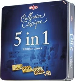 Giochi Preziosi Επιτραπέζιο 5 Σε 1 (Σκάκι, Τάβλι, Ντάμα, Ντόμινο) (NTC10000) -Επιτραπέζια παιχνίδια & κάρτες Εκπτώσεις 695240 1