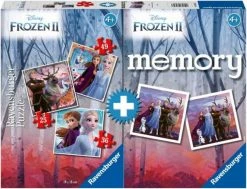 Ravensburger Επιτραπέζιο Memory + 3 Παζλ Ψυχρά Και Ανάποδα ΙΙ (03032) -Επιτραπέζια παιχνίδια & κάρτες Εκπτώσεις 695431 1
