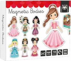 Eurekakids Ταίριαξε Τις Πριγκίπισσες – Μαγνητικά Σώματα (1302087) -Επιτραπέζια παιχνίδια & κάρτες Εκπτώσεις 695579 1