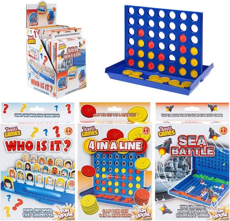 PMS TRAVEL GAMES 3 Pack – Connect 4/Guess Who/Battle Ship Kids Family Board Game (331028) 2 PMS TRAVEL GAMES 3 Pack – Connect 4/Guess Who/Battle Ship Kids Family Board Game (331028) - Image 2