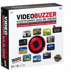 Επιτραπέζιο Παιχνίδι Vedeo Buzzer με Οθόνη – 50 Παιχνίδια (18155)