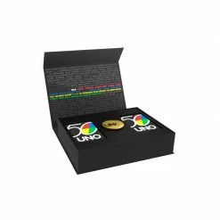 Mattel Επιτραπέζιο Uno Premium 50 Χρόνια – Συλλεκτική Έκδοση (GXJ94) -Επιτραπέζια παιχνίδια & κάρτες Εκπτώσεις 698275 1