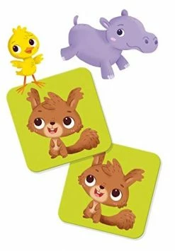Real Fun Toys Επιτραπέζιο Carotina Baby Memo Cuccioli (80052) -Επιτραπέζια παιχνίδια & κάρτες Εκπτώσεις 698681 2